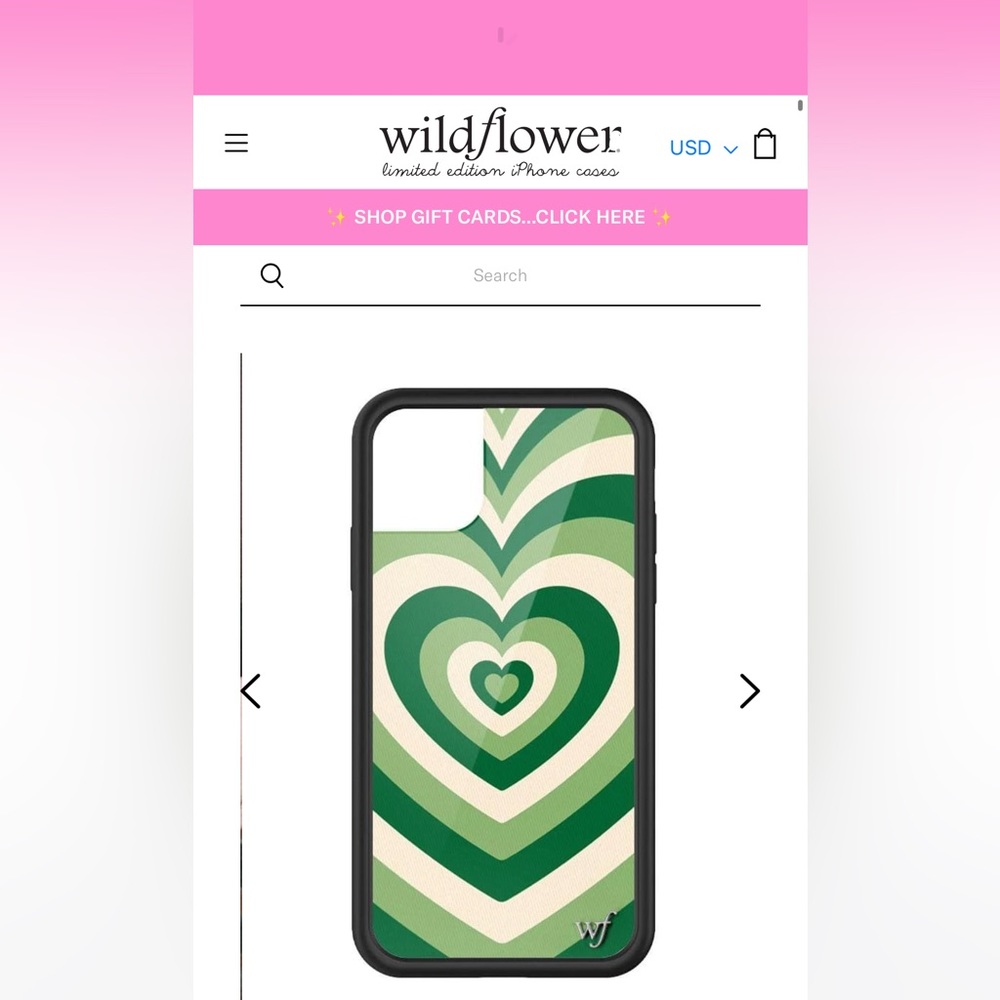 Wildflower matcha love iPhone 13 case